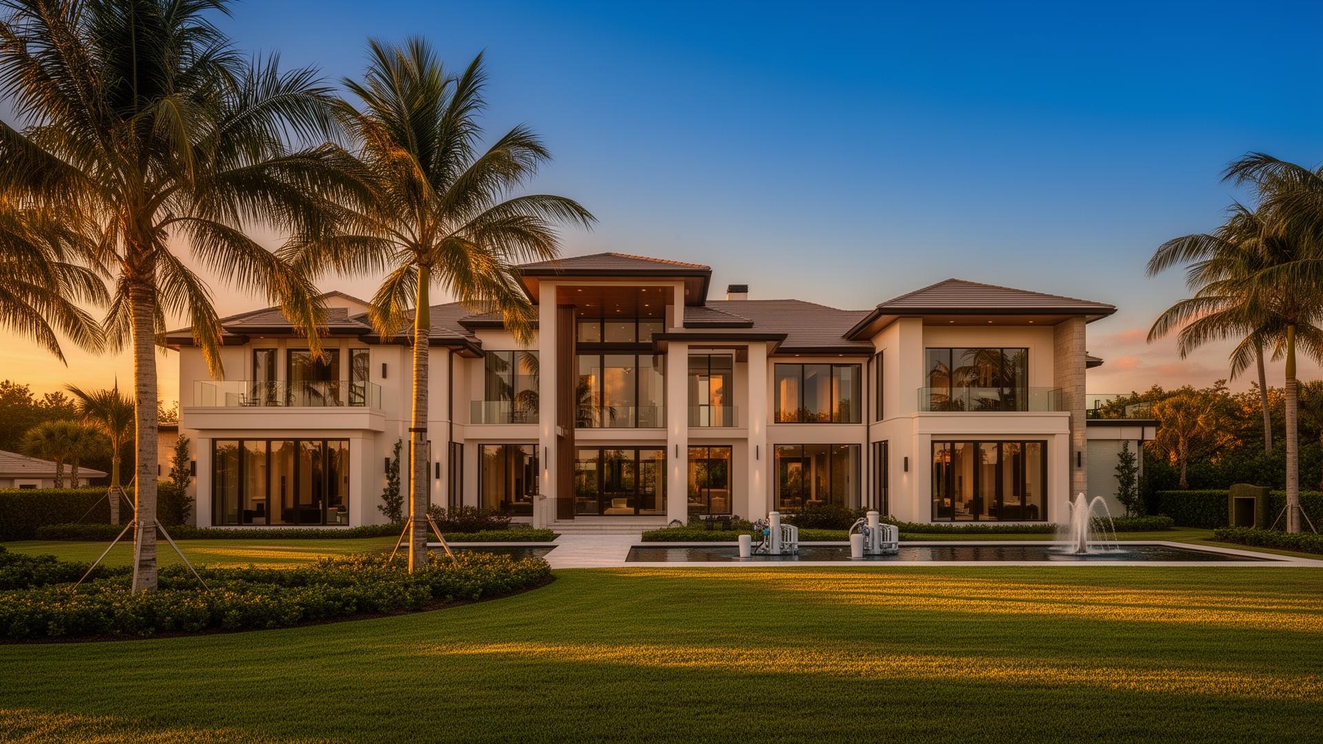Luxury Florida home with premium water treatment system